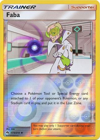 Faba - 173/214 - Uncommon - Reverse Holofoil