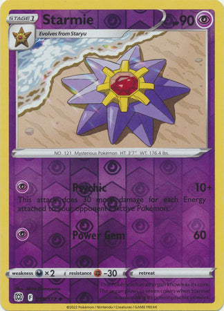 Starmie - 055/172 - Uncommon - Reverse Holo