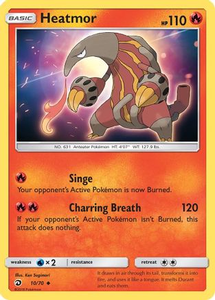 Heatmor 010  Dragon Majesty - Uncommon