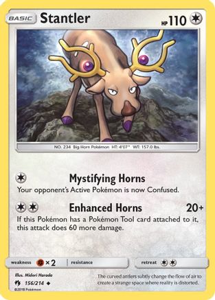 Stantler 156  SM  Lost Thunder - Uncommon