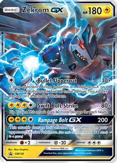 Zekrom GX - SM138 - SM Promos
