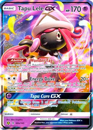 Tapu Lele GX - 060a/145 - Alternate Art Promos
