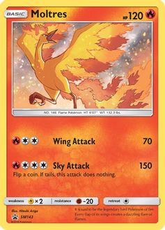 Moltres - SM143 - SM Promos