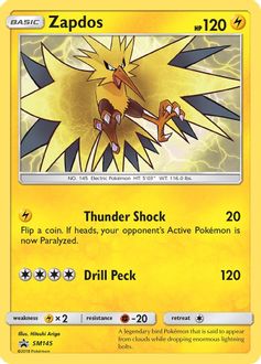 Zapdos - SM145 - SM Promos