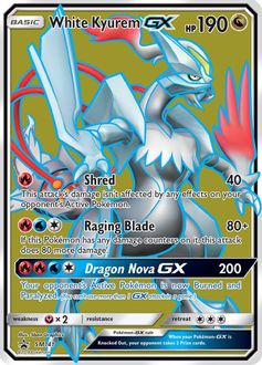 White Kyurem GX - SM141 - SM Promos