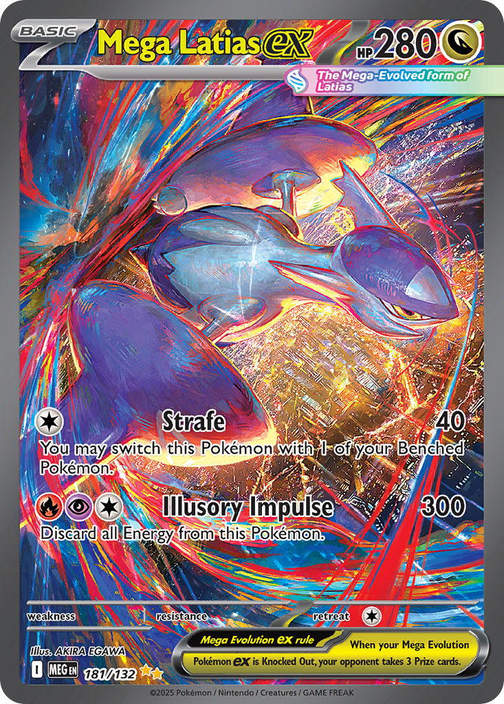 Mega Latias ex - 181/132 - Special Illustration Rare