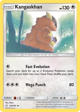 Kangaskhan 128/181  SM  Team Up - Uncommon