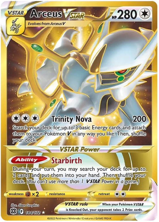 Arceus VSTAR - 184/172 - Secret Rare