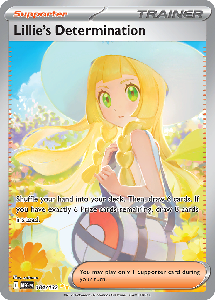 Lillie's Determination - 184/132 - Special Illustration Rare