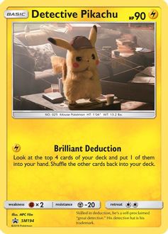 Detective Pikachu - SM194 - SM Promos