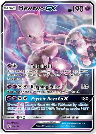 Mewtwo GX - SM196 - SM Promos