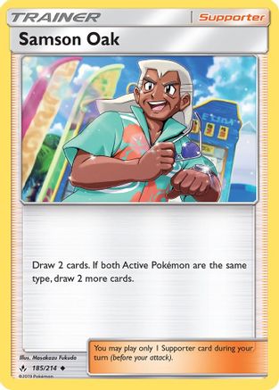 Samson Oak 185  SM  Unbroken Bonds - Uncommon
