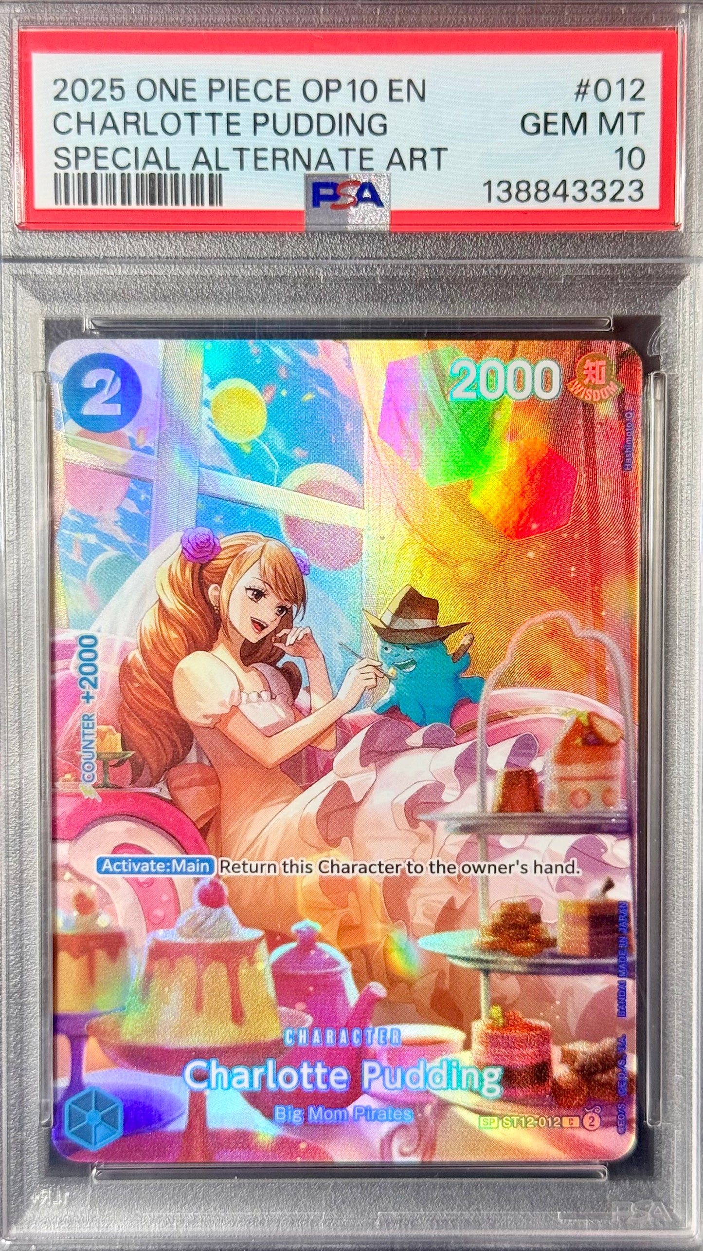 PSA 10 - Charlotte Pudding - ST12-012 (SP)