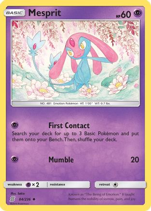 Mesprit 084/236  SM  Unified Minds - Uncommon