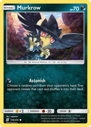 Murkrow (128) 128/236  SM  Unified Minds - Common