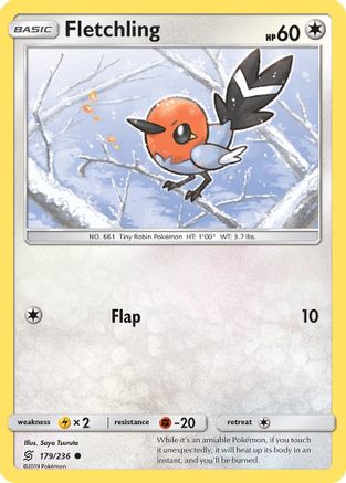 Fletchling 179/236  SM  Unified Minds - Common