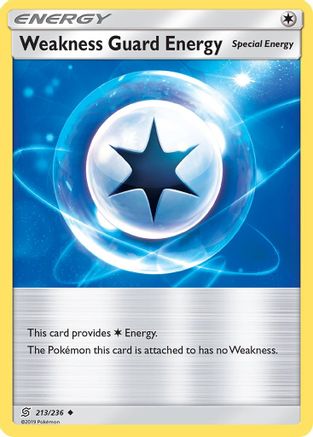 Weakness Guard Energy 213/236  SM  Unified Minds - Uncommon