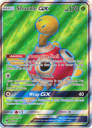 Shuckle GX (Full Art) - 195/214 - Ultra Rare