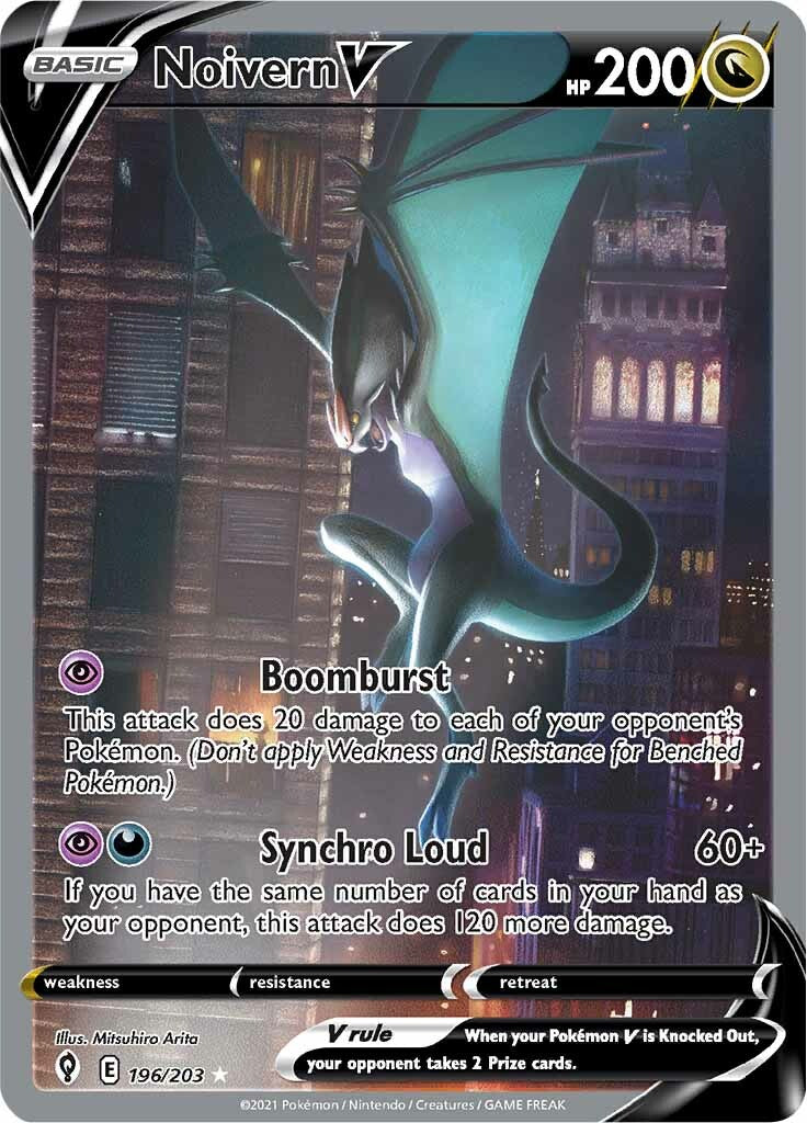 Noivern V - 196/203 - Alternate Art Ultra Rare