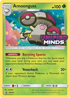 Amoonguss (Prerelease) - SM202 - SM Promos