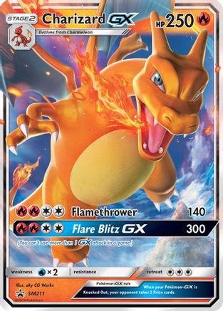 Charizard GX - SM211 - SM Promos