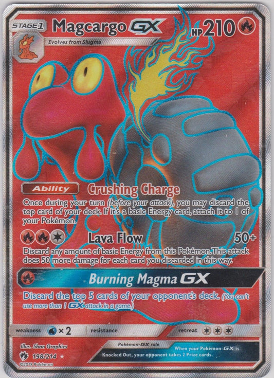 Magcargo GX (Full Art) - 198/214 - Ultra Rare