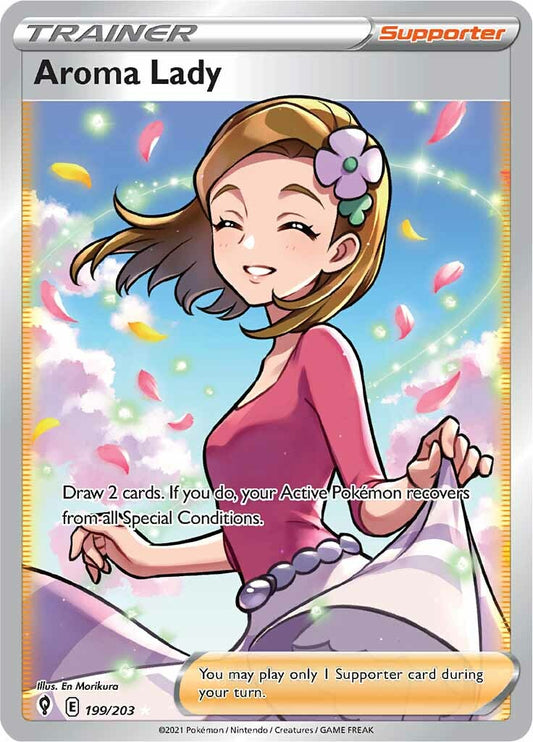 Aroma Lady - 199/203 - Full Art Ultra Rare