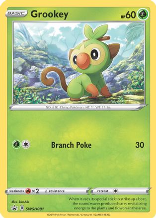 Grookey - SWSH001 - SWSH Promos