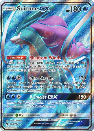 Suicune GX (Full Art) - 200/214 - Ultra Rare