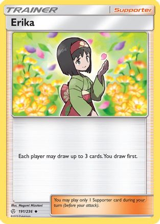 Erika 191/236  SM  Cosmic Eclipse - Uncommon