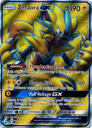 Zeraora GX (Full Art) - 201/214 - Ultra Rare