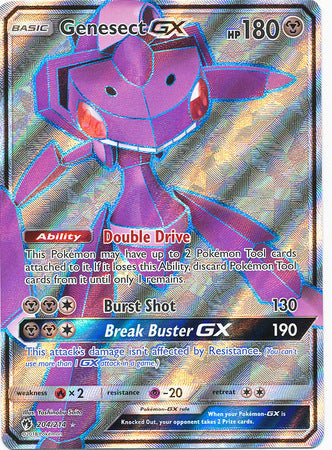 Genesect GX (Full Art) - 204/214 - Ultra Rare