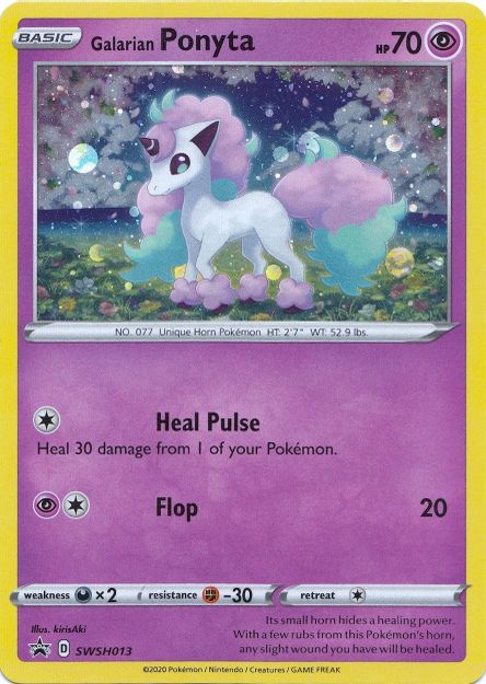 Galarian Ponyta - SWSH013 - SWSH Promos
