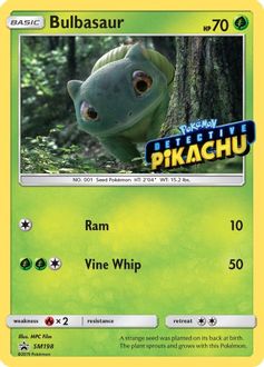 Bulbasaur - SM198 - SM Promos