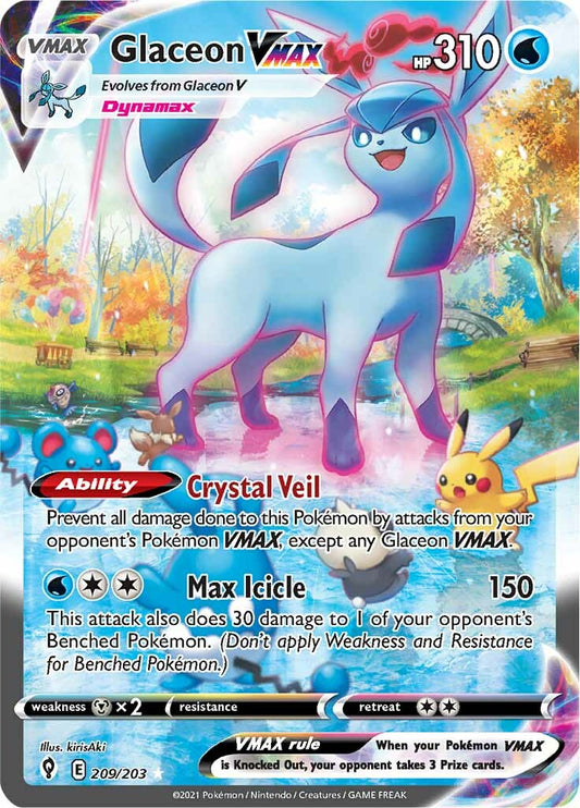 Glaceon VMAX - 209/203 - Secret Rare