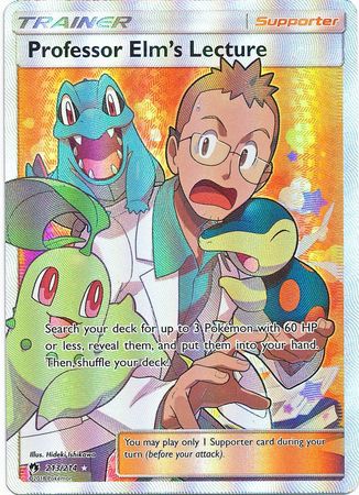 Professor Elm's Lecture (Full Art) - 213/214 - Ultra Rare