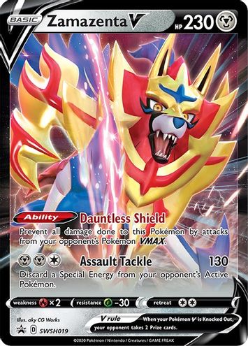 Zamazenta V - SWSH019 - SWSH Promos