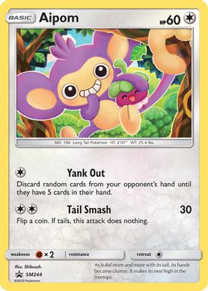 Aipom - SM244 - SM Promos