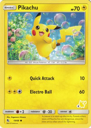 Pikachu 019/068  Battle Academy - Promo