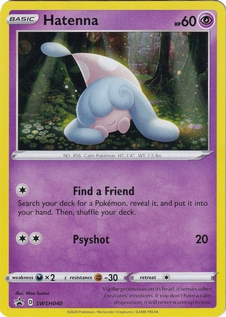Hatenna - SWSH040 - SWSH Promos