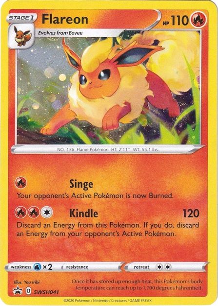 Flareon - SWSH041 - SWSH Promos