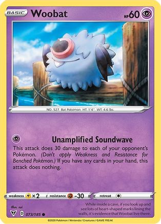 Woobat 073/185  SWSH04 Vivid Voltage - Common