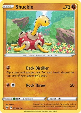 Shuckle 085/185  SWSH04 Vivid Voltage - Uncommon