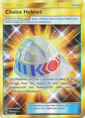 Choice Helmet (Secret) - 229/214 - Secret Rare