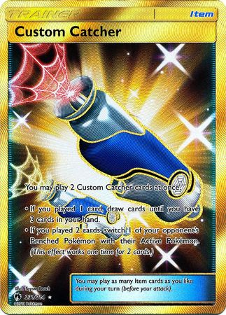 Custom Catcher (Secret) - 231/214 - Secret Rare