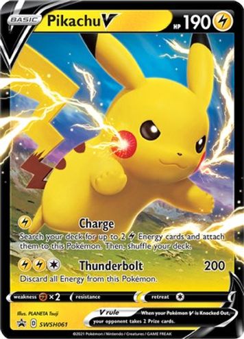 Pikachu V - SWSH061 - SWSH Promos