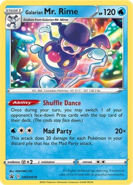 Galarian Mr. Rime - SWSH079 - SWSH Promos