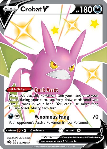 Crobat V - SWSH098 - SWSH Promos