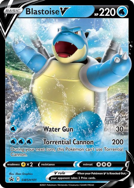 Blastoise V - SWSH101 - SWSH Promos