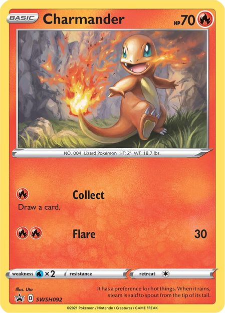 Charmander - SWSH092 - SWSH Promos
